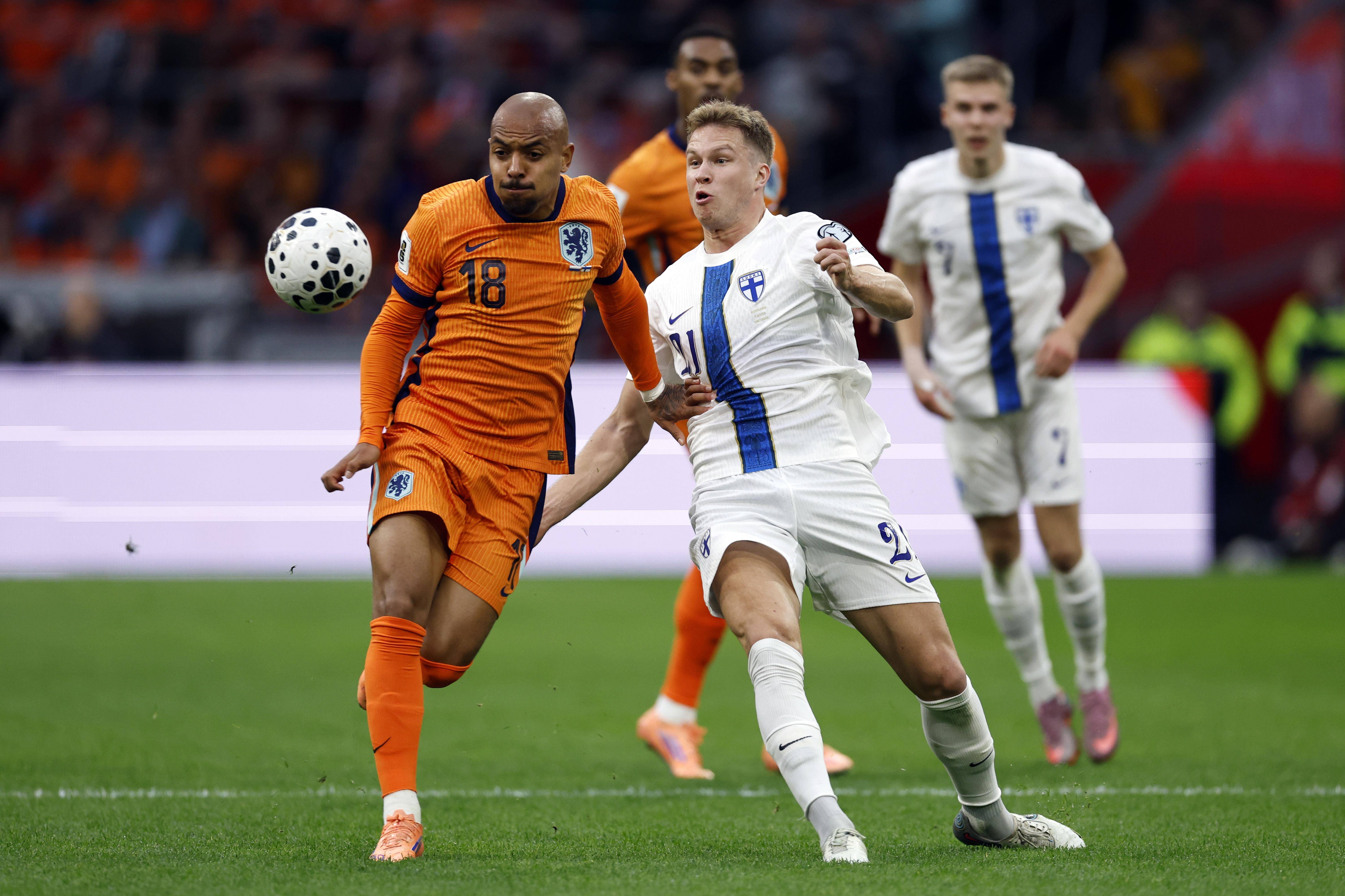 荷兰世界杯预选赛积分榜领先各队